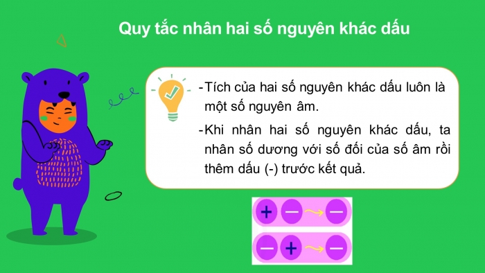 Giáo án PPT Toán 6 chân trời Bài 4: Phép nhân và phép chia hết hai số nguyên