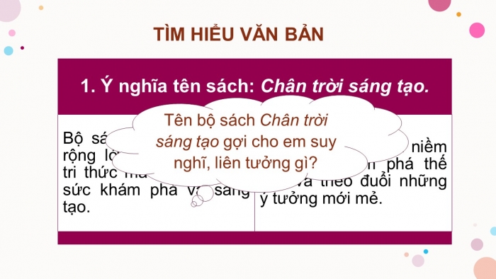 Giáo án PPT Ngữ văn 6 chân trời Bài mở đầu: Khám phá một chặng hành trình