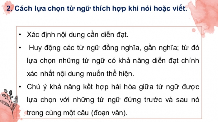 Giáo án PPT Ngữ văn 6 chân trời Bài 3: Thực hành tiếng Việt