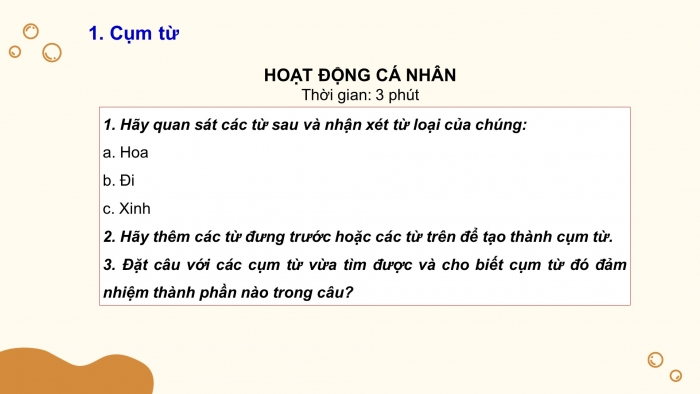 Giáo án PPT Ngữ văn 6 chân trời Bài 4: Thực hành tiếng Việt