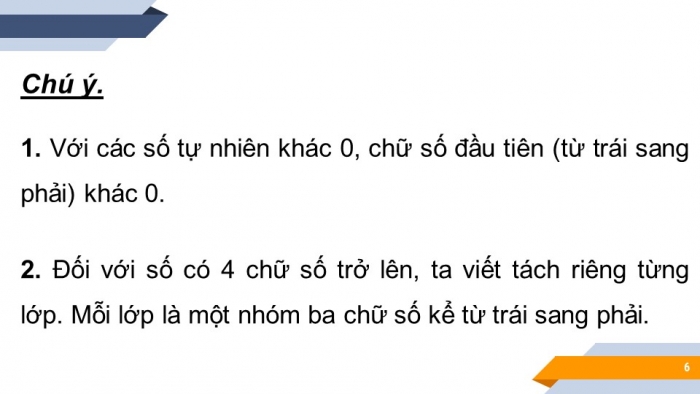 Giáo án PPT Toán 6 kết nối Bài 2: Cách ghi số tự nhiên