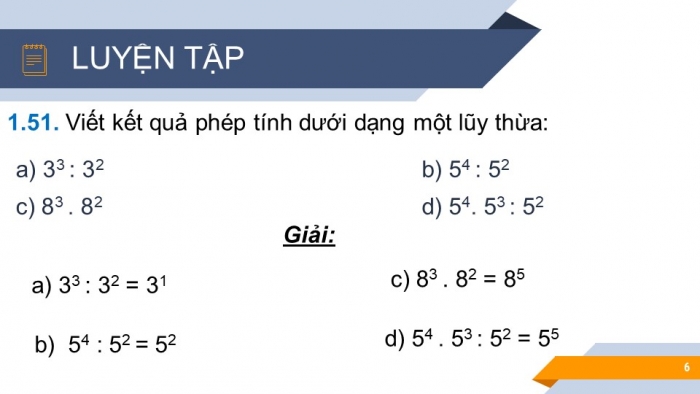 Giáo án PPT Toán 6 kết nối Chương 1 Luyện tập chung (2) + Bài tập cuối chương I