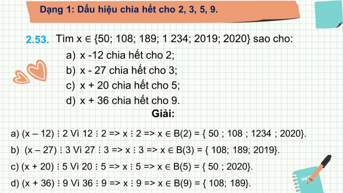 Giáo án PPT Toán 6 kết nối Bài tập cuối chương II