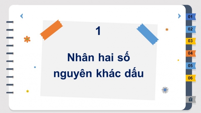 Giáo án PPT Toán 6 kết nối Bài 16: Phép nhân số nguyên