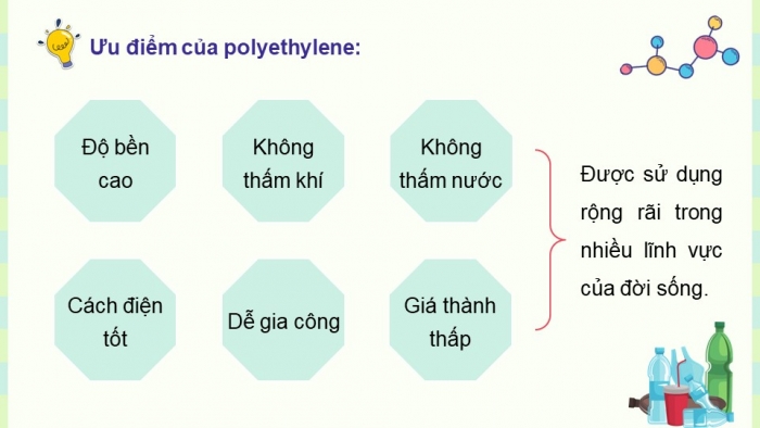 Giáo án điện tử KHTN 9 chân trời - Phân môn Hoá học Bài 30: Polymer (P2)