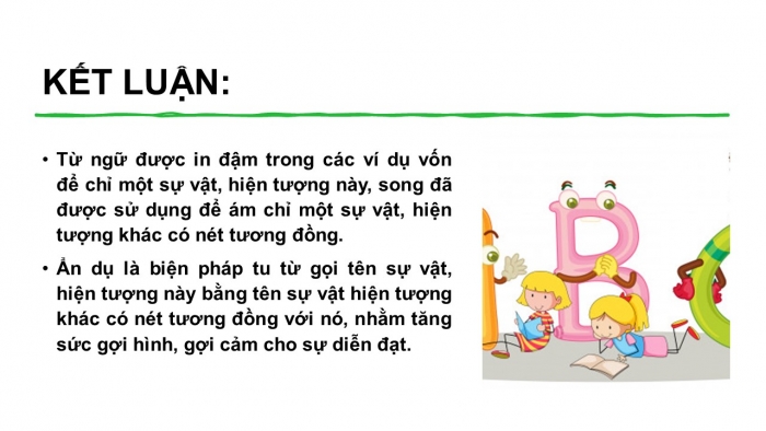 Giáo án PPT Ngữ văn 6 kết nối Bài 2: Biện pháp tu từ, Dấu câu, Đại từ