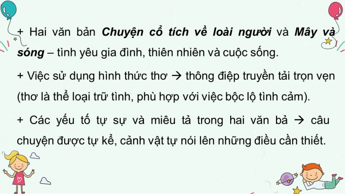 Giáo án PPT Ngữ văn 6 kết nối Bài 2: Viết đoạn văn ghi lại cảm xúc về một bài thơ có yếu tố tự sự và miêu tả