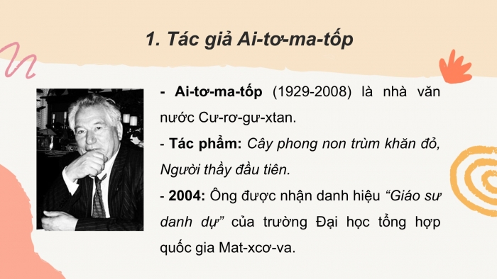 Giáo án PPT Ngữ văn 6 chân trời Bài 10: Hai cây phong