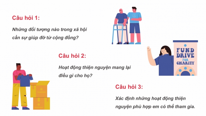 Giáo án PPT HĐTN 6 kết nối Tuần 22: Em tham gia hoạt động thiện nguyện