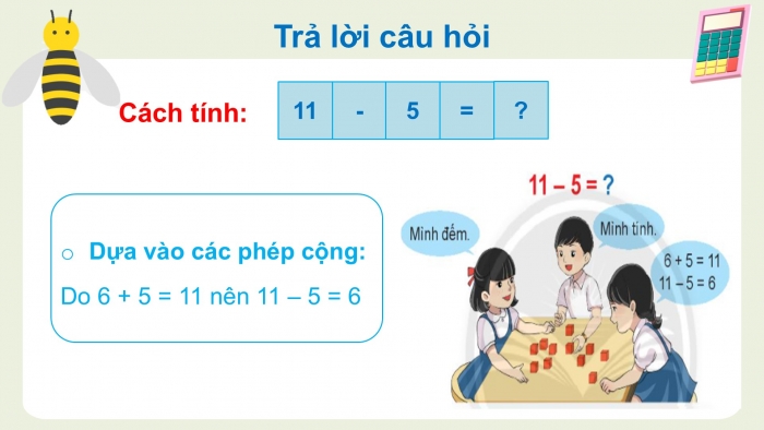 Giáo án PPT Toán 2 chân trời bài: 11 trừ đi một số