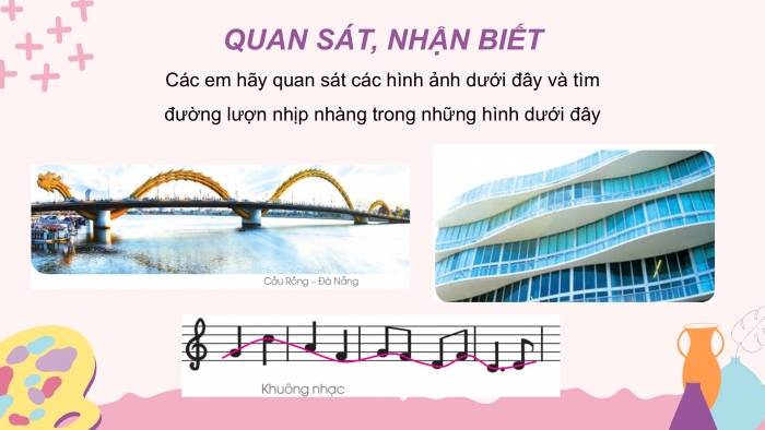 Giáo án PPT Mĩ thuật 2 cánh diều Bài 12: Làm quen với nhịp điệu