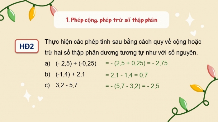 Giáo án PPT Toán 6 kết nối Bài 29: Tính toán với số thập phân