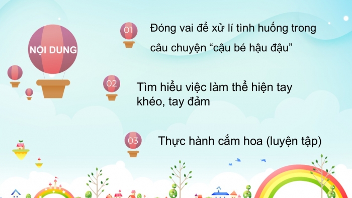 Giáo án PPT HĐTN 2 kết nối Tuần 4: Tay khéo, tay đảm