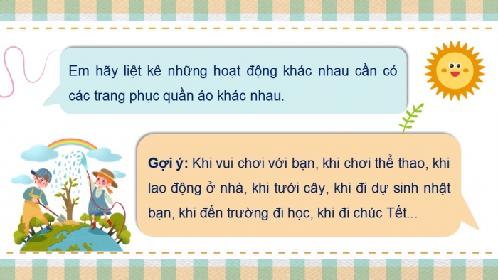 Giáo án PPT HĐTN 2 kết nối Tuần 16: Lựa chọn trang phục