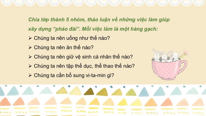 Giáo án PPT HĐTN 2 kết nối Tuần 21: Tự chăm sóc sức khoẻ bản thân