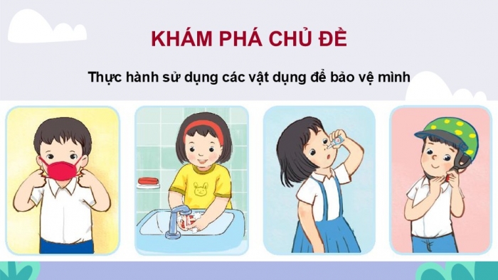 Giáo án PPT HĐTN 2 kết nối Tuần 22: Những vật dụng bảo vệ em