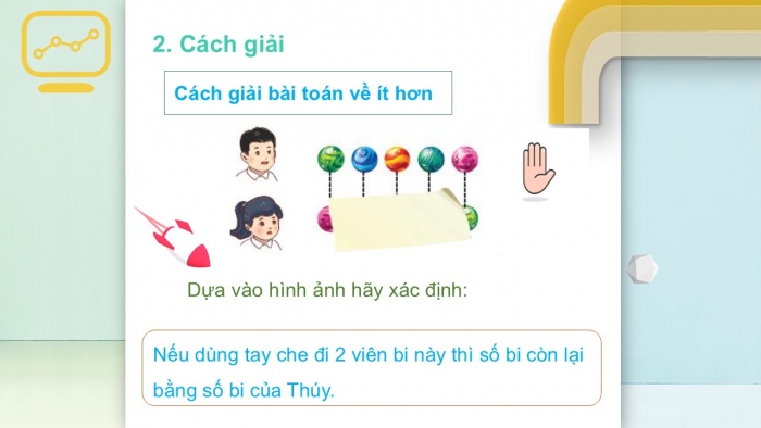 Giáo án PPT Toán 2 chân trời bài Bài toán ít hơn