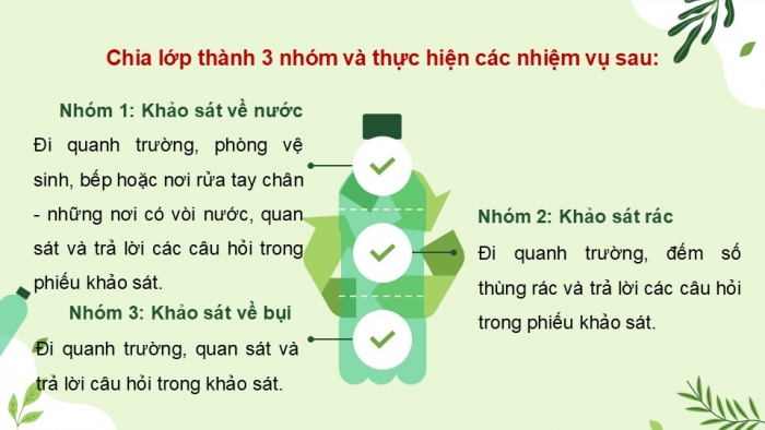 Giáo án PPT HĐTN 2 kết nối Tuần 30: Giữ gìn vệ sinh môi trường