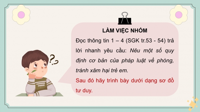 Giáo án điện tử Đạo đức 5 chân trời Bài 11: Em chủ động phòng, tránh xâm hại