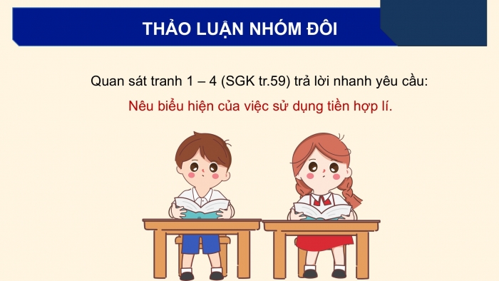 Giáo án điện tử Đạo đức 5 chân trời Bài 12: Em sử dụng tiền hợp lí