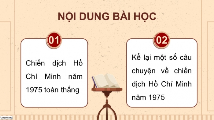 Giáo án điện tử Lịch sử và Địa lí 5 cánh diều Bài 15: Chiến dịch Hồ Chí Minh năm 1975