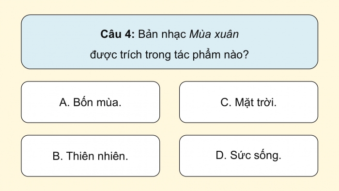 Giáo án điện tử Âm nhạc 5 cánh diều Tiết 22: Ôn tập nhạc cụ, Vận dụng