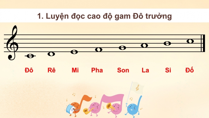 Giáo án điện tử Âm nhạc 5 kết nối Tiết 20: Thường thức âm nhạc Nhạc sĩ Bùi Đình Thảo và bài hát Sách bút thân yêu ơi!, Ôn đọc nhạc Bài số 3