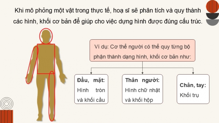 Giáo án điện tử chuyên đề Mĩ thuật 12 kết nối Bài 1: Tìm hiểu tranh bố cục hình, khối cơ bản