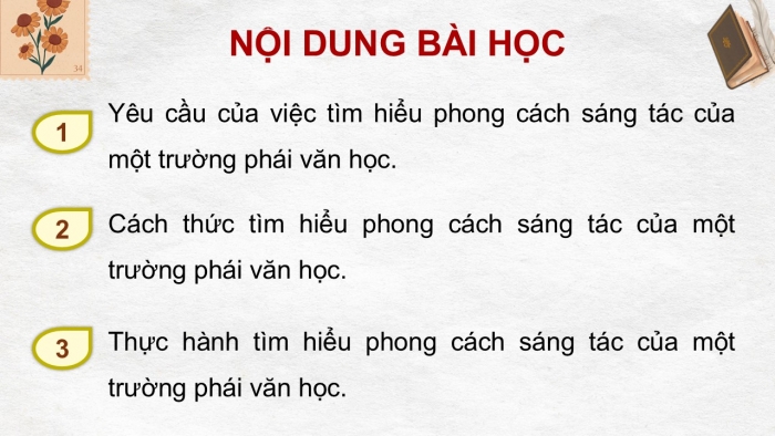 Giáo án điện tử chuyên đề Ngữ văn 12 cánh diều CĐ 3 Phần II: Tìm hiểu phong cách sáng tác của một trường phái văn học