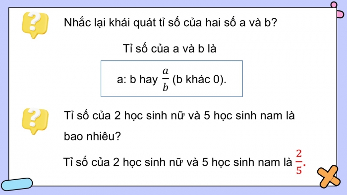 Giáo án PPT dạy thêm Toán 5 Kết nối bài 36: Tỉ số. Tỉ số phần trăm