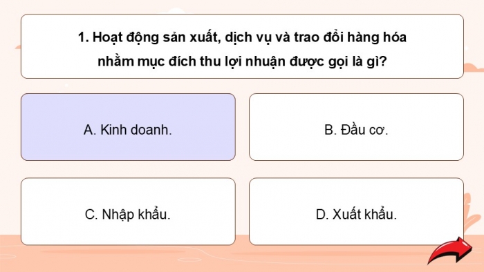 Giáo án điện tử Công dân 9 kết nối Bài 10: Quyền tự do kinh doanh và nghĩa vụ nộp thuế (P2)