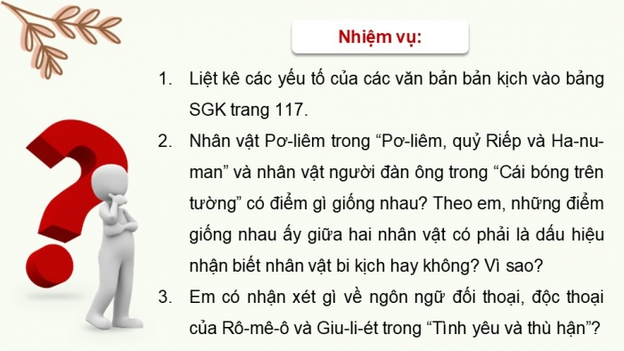 Giáo án điện tử Ngữ văn 9 chân trời Bài 9: Ôn tập