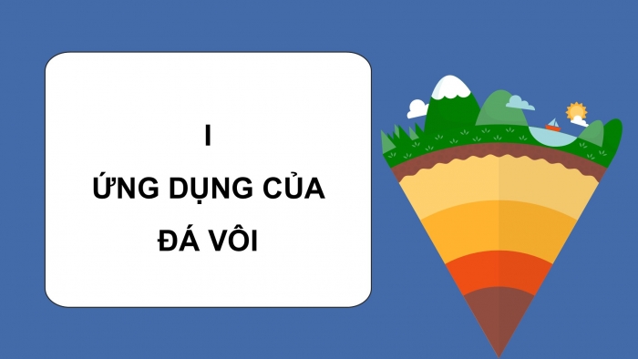 Giáo án điện tử KHTN 9 cánh diều - Phân môn Hoá học Bài 31: Ứng dụng một số tài nguyên trong vỏ Trái Đất