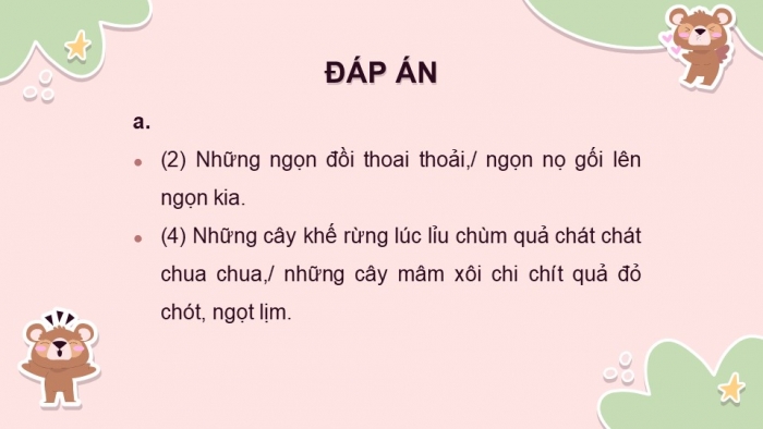 Giáo án điện tử Tiếng Việt 5 kết nối Bài 21: Luyện tập về câu ghép