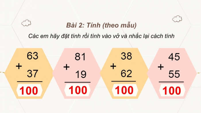 Giáo án PPT Toán 2 cánh diều bài Luyện tập (tiếp theo) (Chương 2 tr. 64)