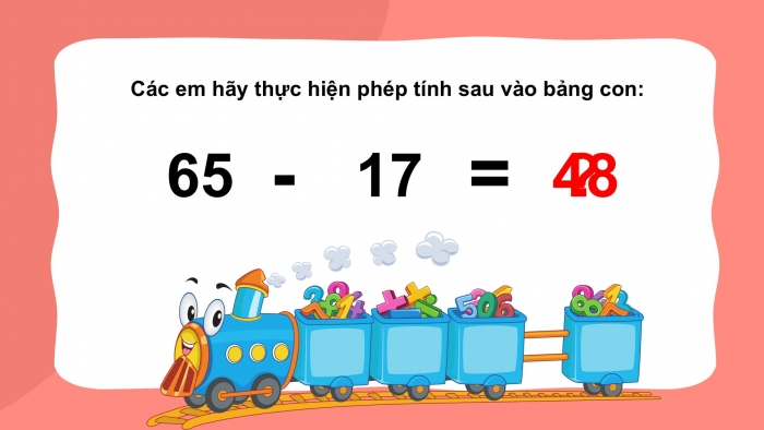 Giáo án PPT Toán 2 cánh diều bài Phép trừ (có nhớ) trong phạm vi 100