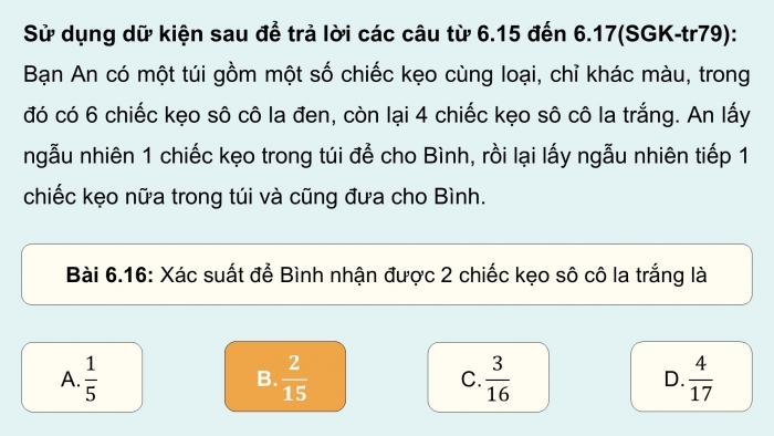 Giáo án điện tử Toán 12 kết nối Bài tập cuối chương VI