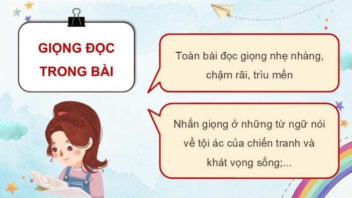 Giáo án điện tử Tiếng Việt 5 cánh diều Bài 16: Những con hạc giấy