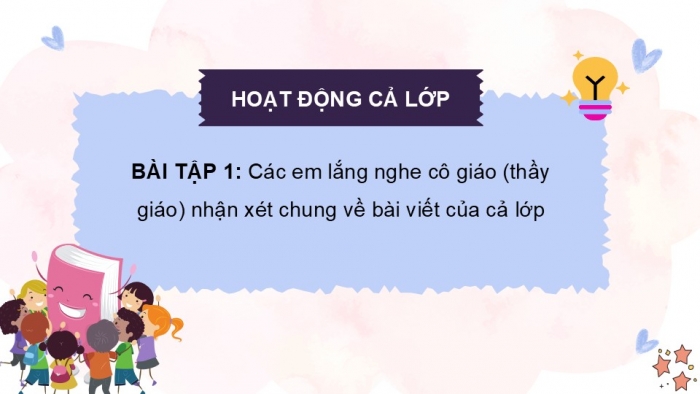 Giáo án điện tử Tiếng Việt 5 cánh diều Bài 17: Trả bài viết kể chuyện sáng tạo