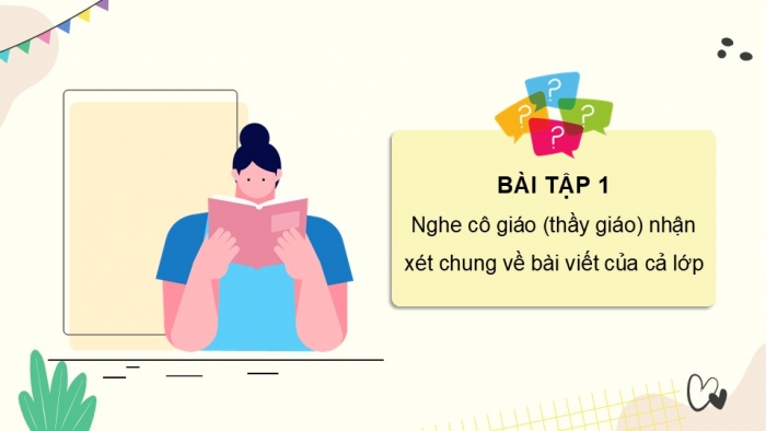 Giáo án điện tử Tiếng Việt 5 cánh diều Bài 18: Trả bài viết báo cáo công việc