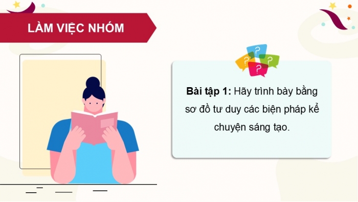 Giáo án điện tử Tiếng Việt 5 cánh diều Bài 18: Kể chuyện sáng tạo (Ôn tập)