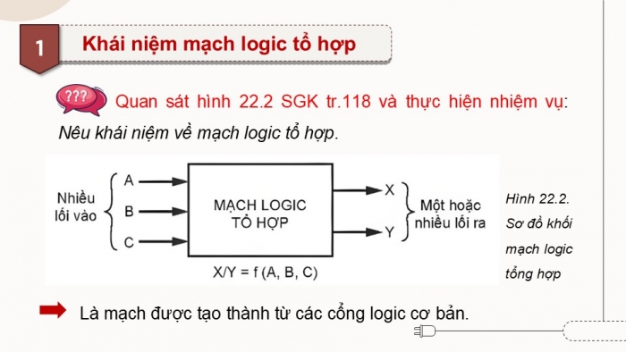 Giáo án điện tử Công nghệ 12 Điện - Điện tử Kết nối Bài 22: Một số mạch xử lí tín hiệu trong điện tử số