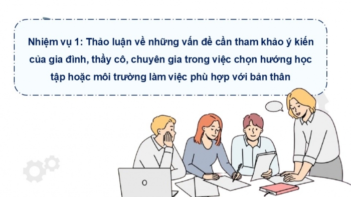 Giáo án điện tử Hoạt động trải nghiệm 12 chân trời bản 1 Chủ đề 8: Sẵn sàng học tập và lao động (P2)