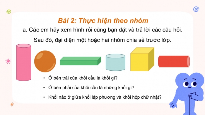 Giáo án PPT Toán 2 cánh diều bài Thực hành lắp ghép, xếp hình khối