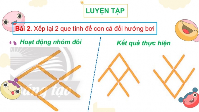 Giáo án PPT Toán 2 chân trời bài Xếp hình, gấp hình