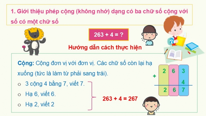 Giáo án PPT Toán 2 chân trời bài Phép cộng không nhớ trong phạm vi 1 000