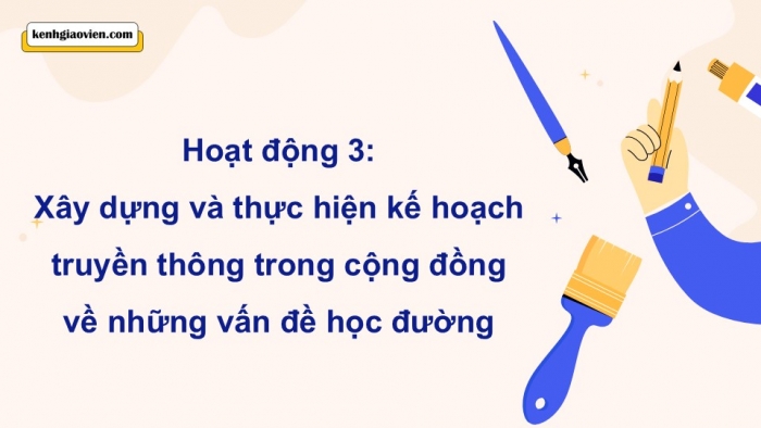 Giáo án điện tử Hoạt động trải nghiệm 9 chân trời bản 1 Chủ đề 6 Tuần 20