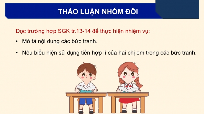 Giáo án điện tử Đạo đức 5 kết nối Bài 8: Sử dụng tiền hợp lí