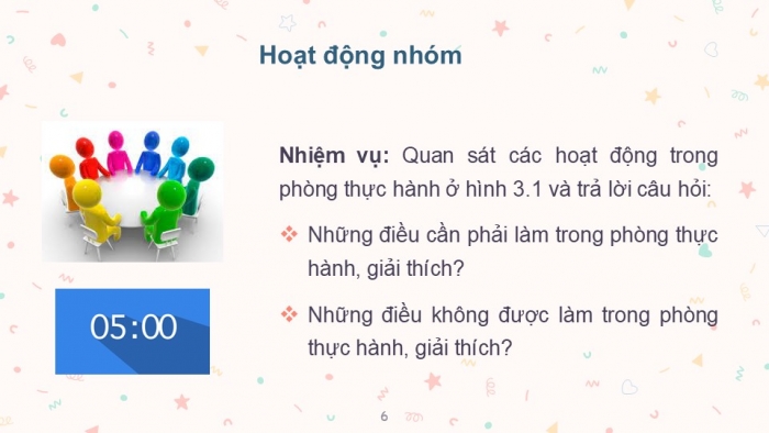 Giáo án PPT KHTN 6 chân trời Bài 3: Quy định an toàn trong phòng thực hành. Giới thiệu một số dụng cụ đo - Sử dụng kính lúp và kính hiển vi quang học