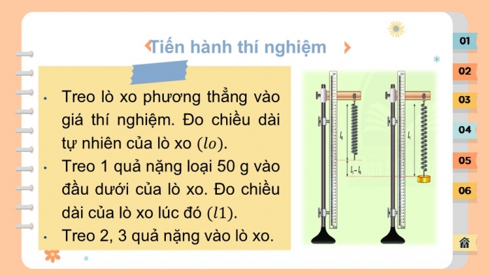 Giáo án PPT KHTN 6 chân trời Bài 39: Biến dạng của lò xo. Phép đo lực